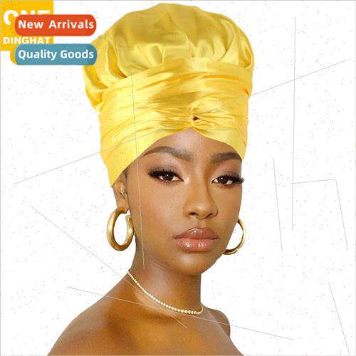 Europe Uned States popular satin double-layer round cap soli