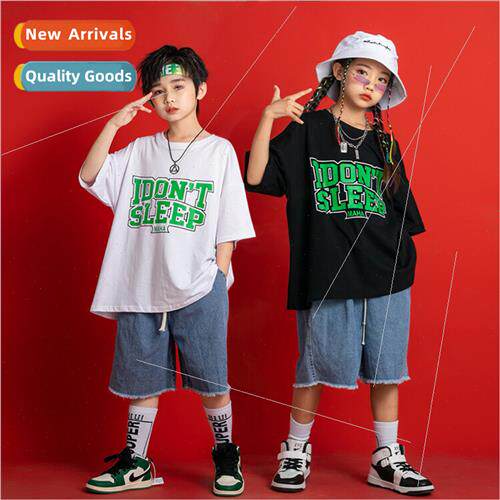 June 1 Childrens Permance Costume Boys Girls Hip Hop Set Dan