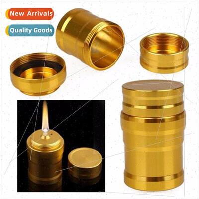 Mini Portable Metal Alcohol Lamp Aluminum Alcohol Lamp Porta