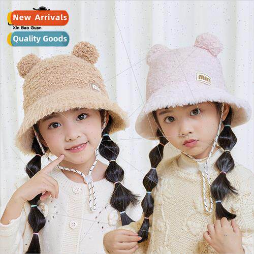 2152 children hats boys female baby cute cartoon pot hat win