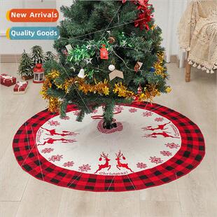 Christmas knted acrylic elk skirt inches New wool