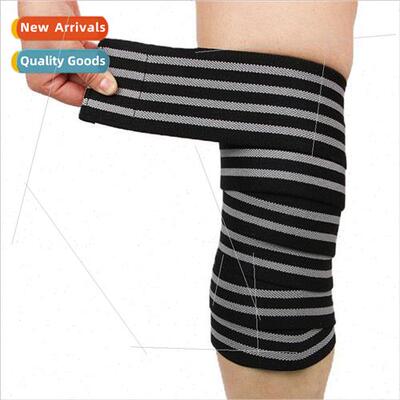 Wrap knee pads binding bandage weightlifting fness knee fixe