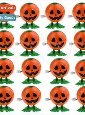 Wind-up Clockwork Jumping Pumpkin Ball Halloween Clockwork E