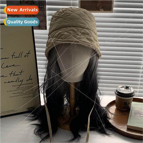 French vintage strapped hood winter niche fisherman hat jack