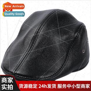 Fashion workers duck tongue cap men fall winter head layer c