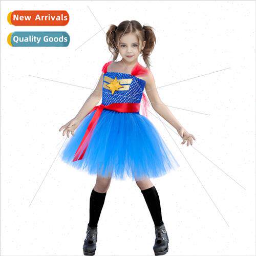 Europe childrens childrens new Captain Marvel cosplay play c