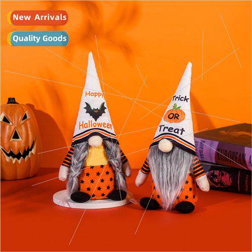 New Halloween faceless doll bat pumpkin standing pose doll g