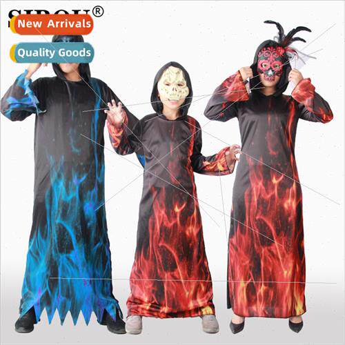 Halloween Ghost of Death Ghost Clothes Robe Hooded cosplay p