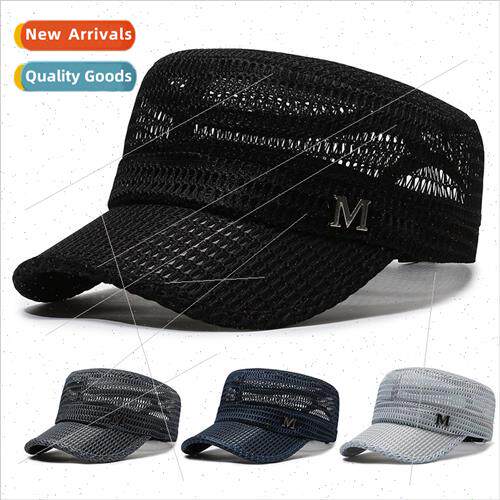 Summer new flat cap breathable eye hat men sun hat outdoor l