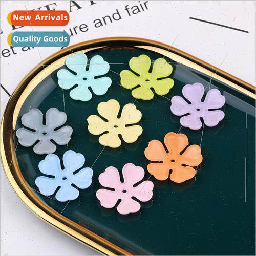Ancient Hanfu hairpin step rock spray paint petals flower br