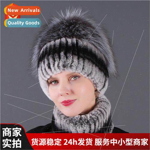 new otter rabb fur accessories fall winter women versatile w