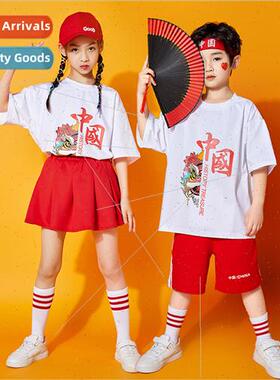 June 1 Childrens Day Permance Costume Hip Hop Summer Set Dan