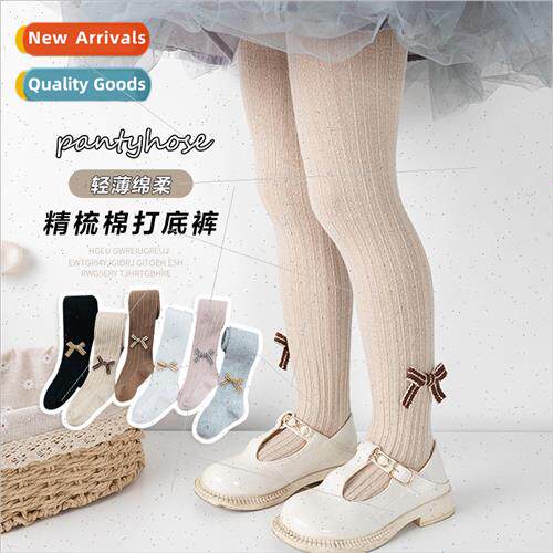 Childrens pantyhose baby spring and fall baby bottoming sock