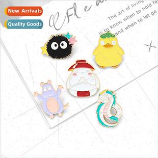 Anime Badge Cinderella Alloy Dragon Cartoon Whe Jewellery
