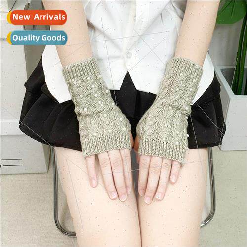 new Korea  knted twist sleeve sleeve solid colour simple Jap
