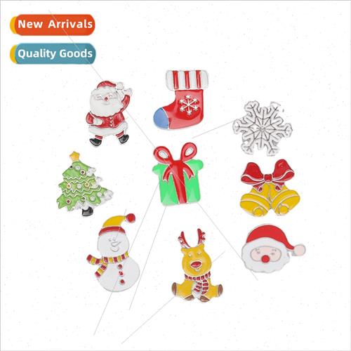 Christmas brooch ins personalized badge cute cute girl carto