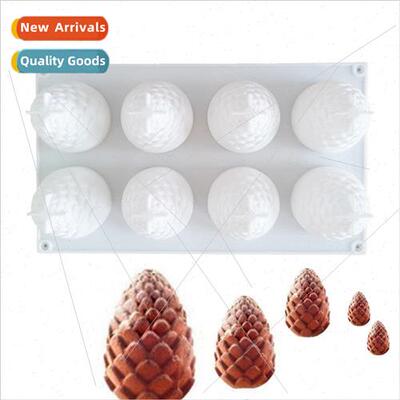 8 Pinecone 138 Chocolate Biscu Cake Mold Ice Cream Candy lic