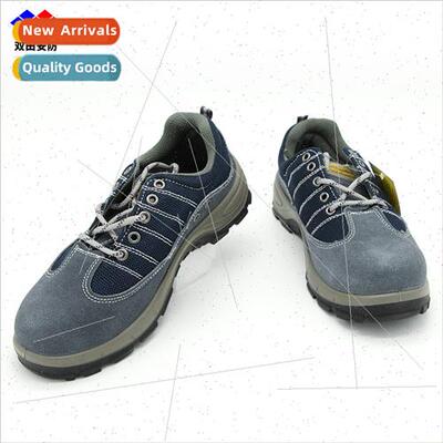 Anti-smash puncture safety shoes Acid alkali resistant breat