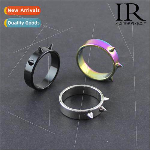 Tanium steel jewelry hip-hop nd men women self-defense nail