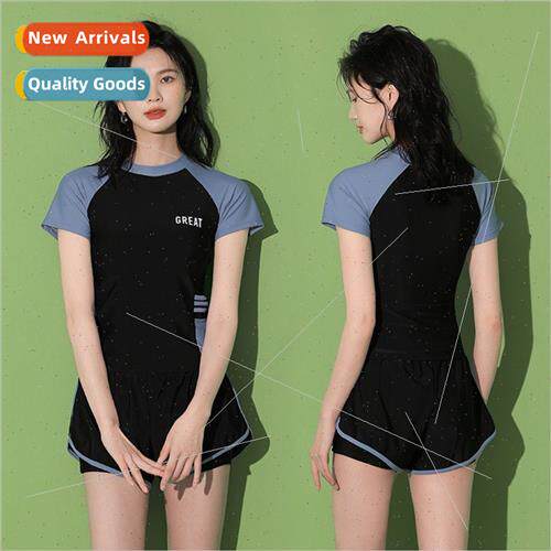 Sports swimsu womens spl two-piece 2023 new casual belly-sha
