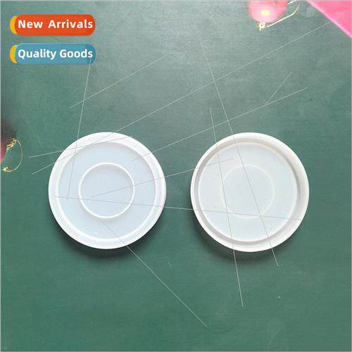 Dropping glue circular coaster small 333 chocolate biscu mol