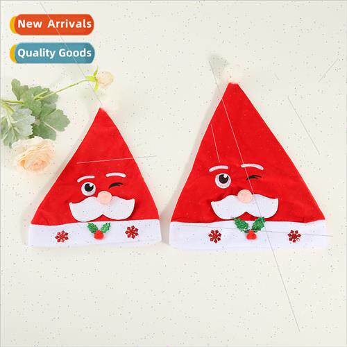 Adult children thickened Christmas hat Santa Claus cartoon h