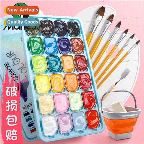 54 colors jelly gouache paint set 42 colors art professional
