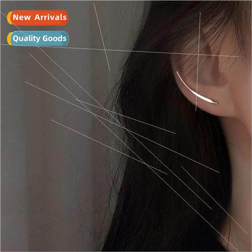 925 u-shaped ear clip female students 2022 new tide earrings