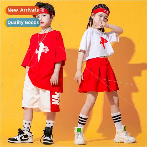 June 1 childrens cheerleading permance clothes Chinese  chor