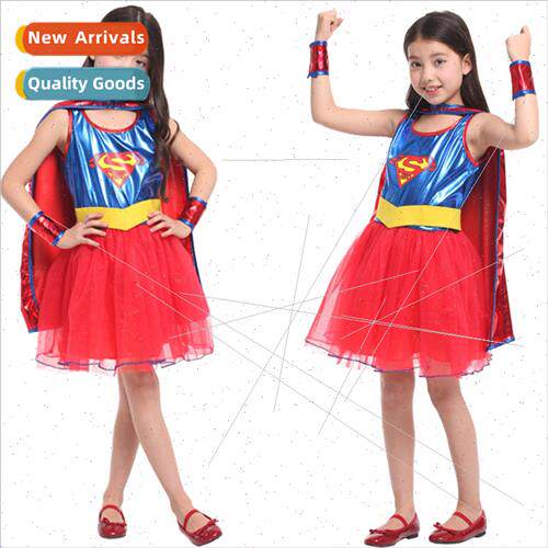 Halloween Kids Costumes G-0238 Masked Ball Superman Princess