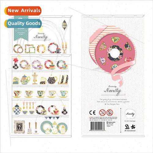 Korea tea cup 2016 Europe tableware vintage floral dinner pl