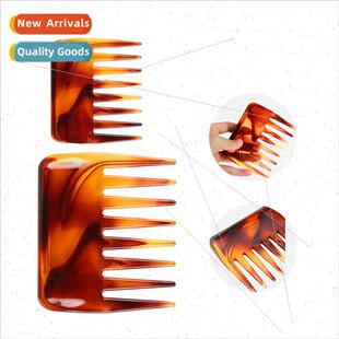 men vintage back Oil large comb styling teeth hair
