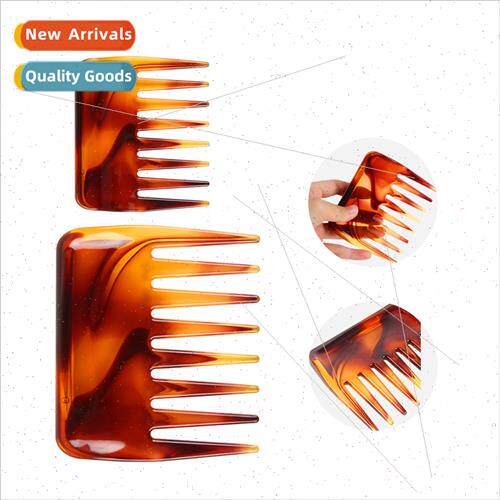 Oil hair comb men hair vintage back hair styling large teeth