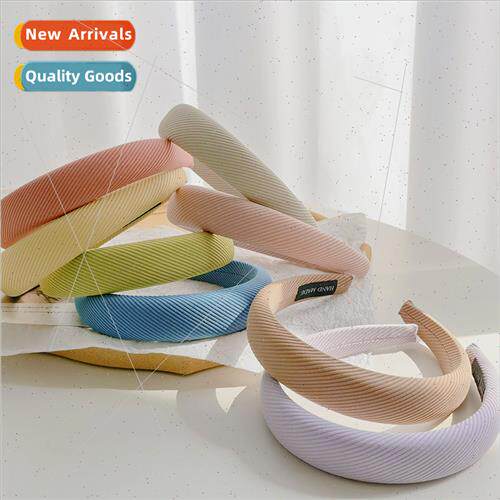 Spring summer new gentle simple sponge hair bageing temperam
