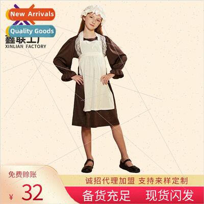 Halloween cosplay maid costume Victorian ethnic costume maid