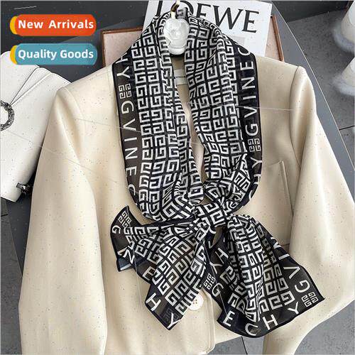 2022 Spring Autumn new fashion Yangqi silk scarf female long