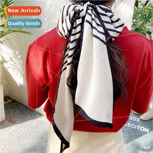 Spring summer new ribbon 13*145cm simulation silk pointed lo