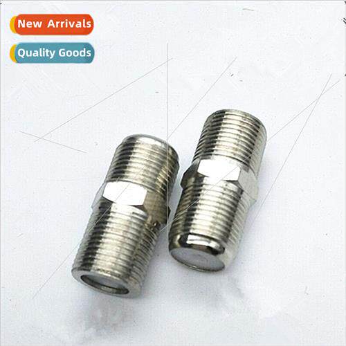 Metric Threaded Dual Pass Cable TV Coupler TV Cable Extender