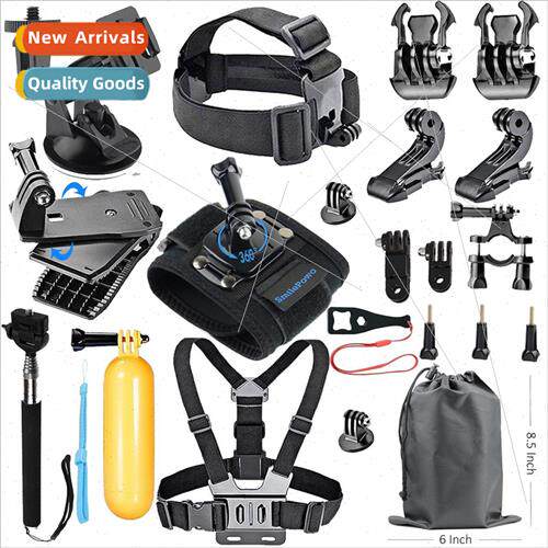 适用gopro11 10 9 8 7 sports camera accessories kit can be fr