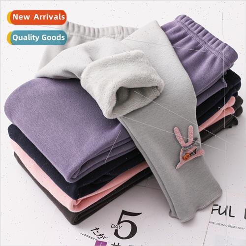 Children pants girls fall winter not downy bottoms children - 实物图
