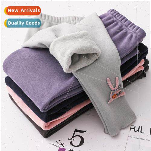 Children pants girls fall winter not downy bottoms children