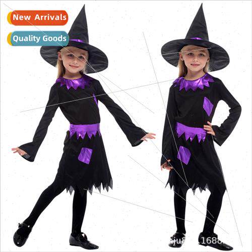 Halloween Wch Costume Women Children Role Play Permance Cost