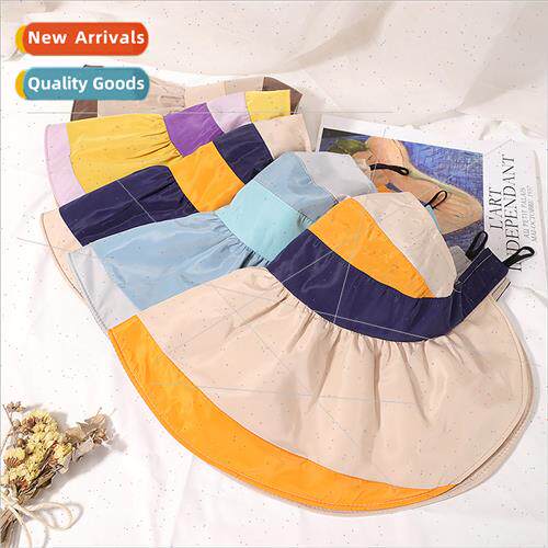 Summer sunscreen sun hat ladies outdoor breathable shell hol