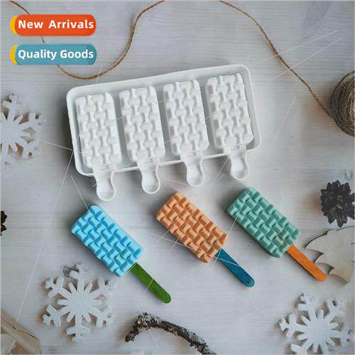4 bamboo woven ice cream 235 chocolate biscu mold cake mold