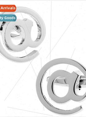 Fun Men French Buttons lver Mouse Ate @ Styling Cufflinks