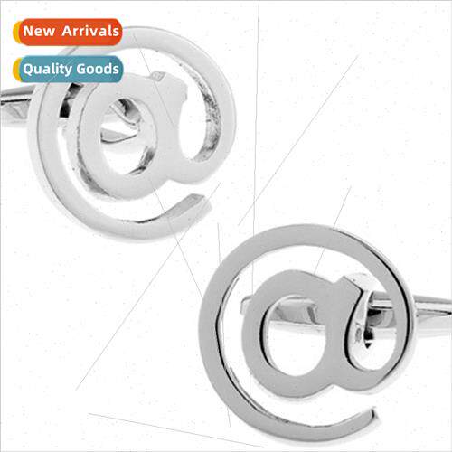 Fun Men French Buttons lver Mouse Ate @ Styling Cufflinks