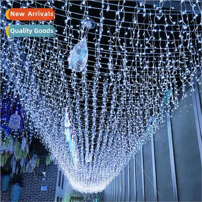 led ice strip curtain lights outdoor waterprostarry Christma