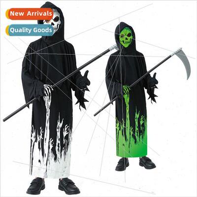 Halloween Kids Skeleton Skeleton cos Grim Reaper Costume Par