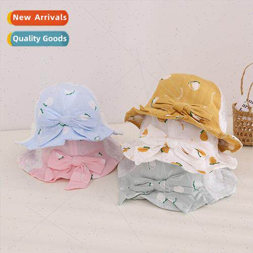 Spring summer  children sun hat pot hat peach lovely boys gi