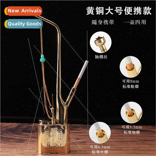 Pure copper water filter bongs old copper large gift boxed t